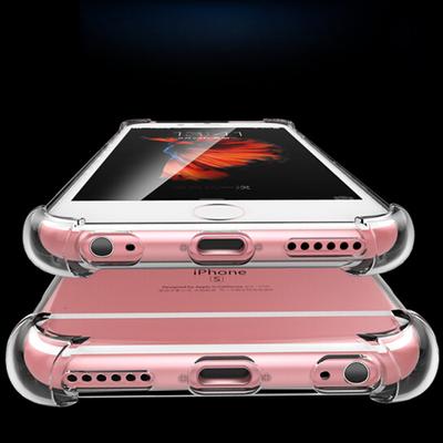 Applicable To IPhone14 Transparent Mobile Phone Case Apple 15 Four Corner Anti-fall Protection Case Apple 13 Airbag Shell Silicone 11