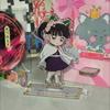 Giyu Cat Ears Figure Q Acrylic Stand Mini Tanjiro Cute Cat Standing Plate Zenitsu Acrylic Ornaments Collectible Accessory Toys