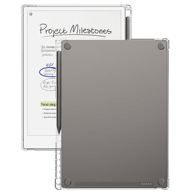 For Remarkable Paper Pro Case Anti-Drop Clear TPU Tablet Cover with Pen Slot