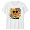 Hello Summer Womens T-Shirt Beach Vacation Summer Summer Holiday Gift For Her