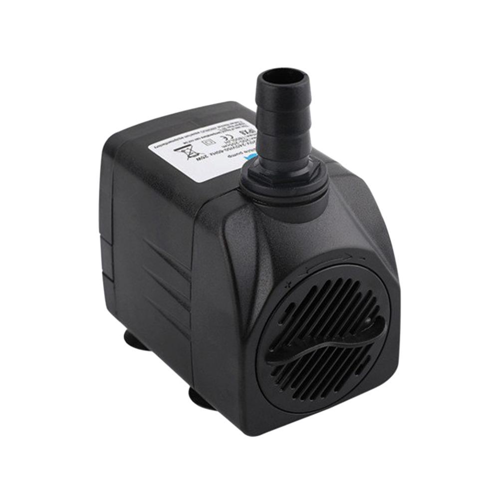 Zwarte Onderdompelbare Waterpomp Ultra-Stille Vis Tank Filterpomp Fonteinpomp Visvijver Aquarium