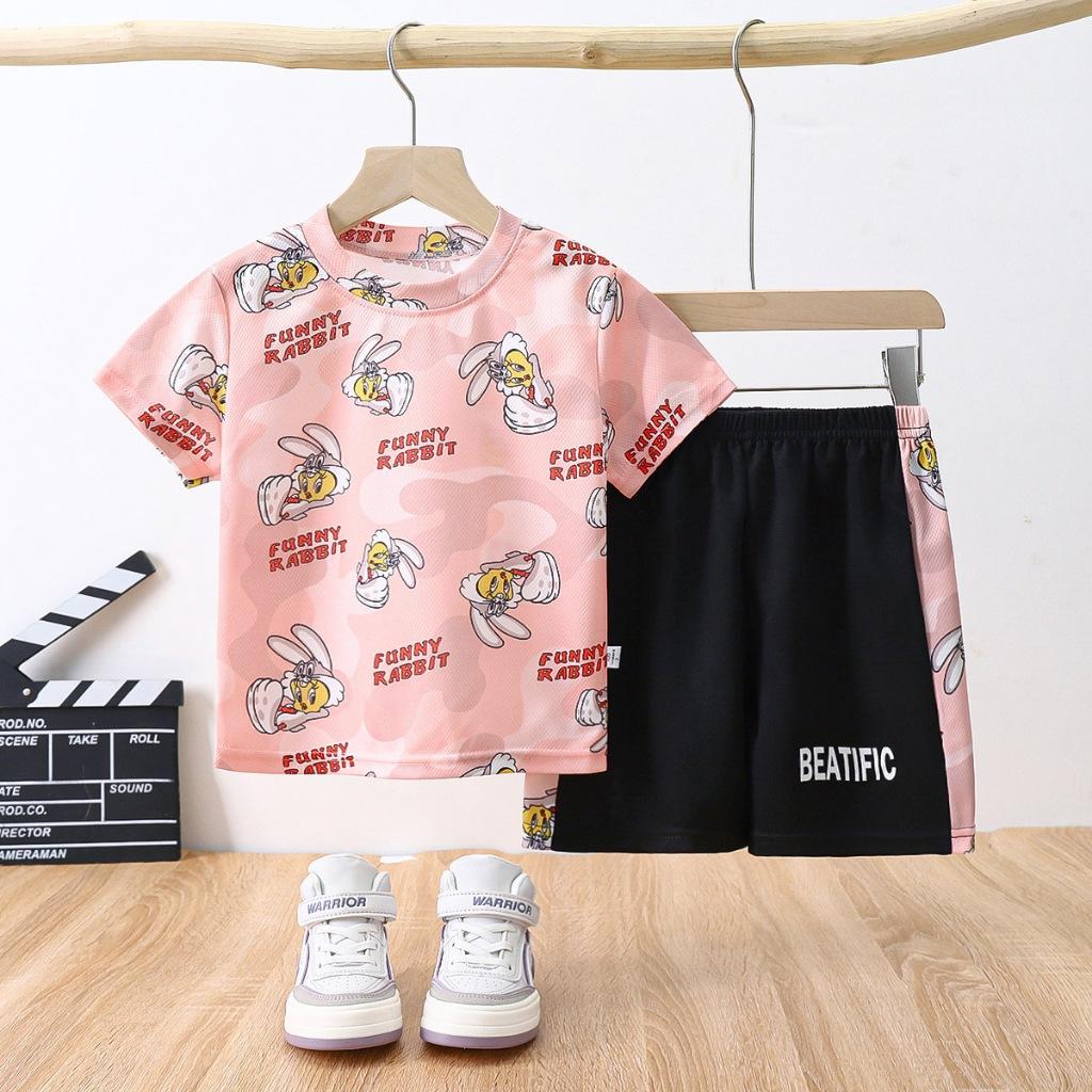 Boys' Quick Drying Sports Suit T-shirt