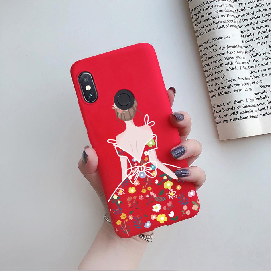For Funda Xiaomi Redmi Note 5 Case Redmi Note5 Pro Cover Cute Cartoon Cat Silicone Phone Case For Xiaomi Redmi Note 5 5Pro Etui