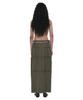 Partimento Woman Multiway Double Waist Transform Skirt_Khaki