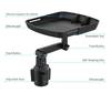 Universal Foldable Car Dining Plate with Cup Holder Phone Bracket Storage Tray Snacks Drinks Mobile Phone Car Food Tray