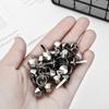 100Pcs/Set 12mm Punk Purse Handbag Pierced Jewelry Making Retro Rivets Metal Feet Studs Bag Accessories