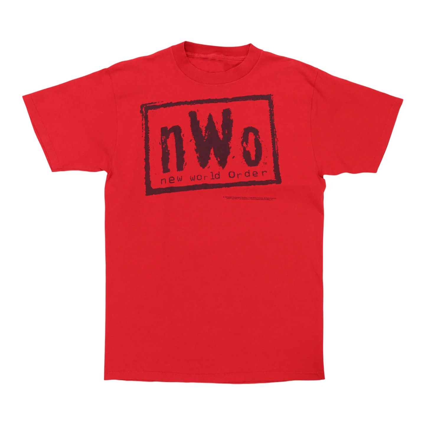 

NWO New World Order Wrestling Team Wolf Pac American Loose Print Men s T-shirt 4XL