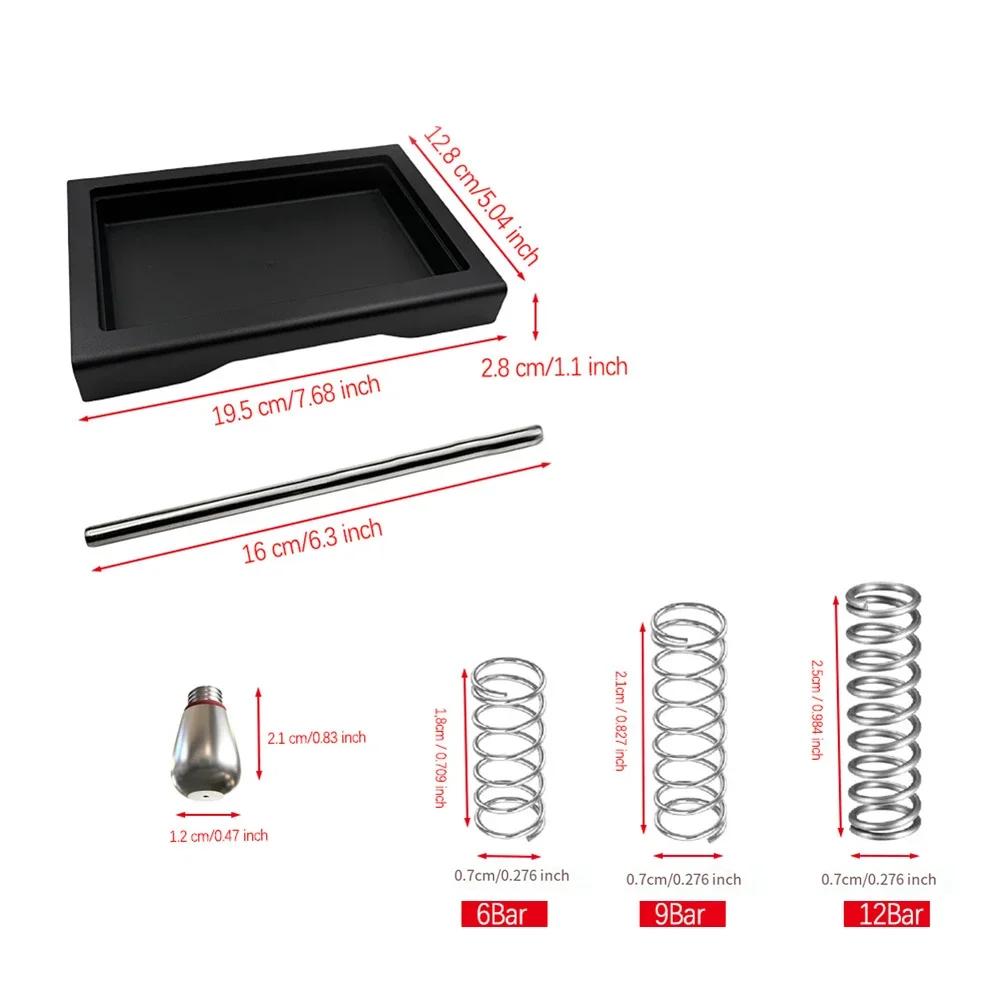 1Set Drip Tray Low Profile 6 Bar 9 Bar 12 Bar OPV Spring  Kit  For Gaggia Classic Pro Thin Drip Tray Tool Accessoies