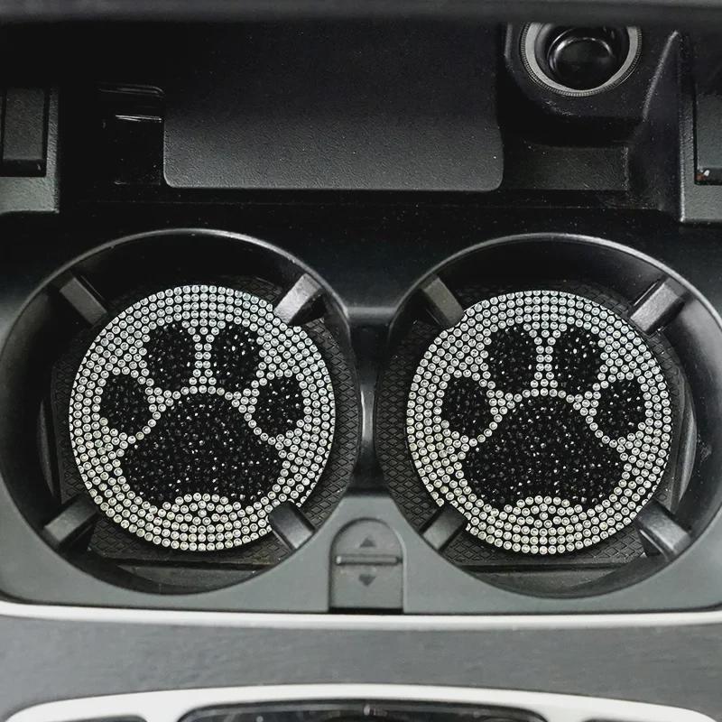 Univerzální držák nápojů do auta Diamantová protiskluzová podložka pro interiérovou dekoraci