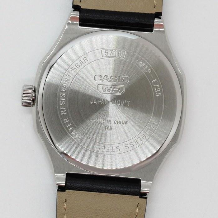 Casio Quartz MTP-E735L-8A Analog Quartz Dark Gray