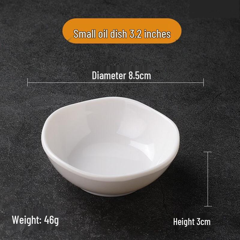 Commercial Melamine Dipping & Sauce Dishes