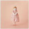 Nortic Style Princess Stuffed Doll Ballet Shoes Pink Dress Doll Girl Soft Plush Toy  Birthday Gift