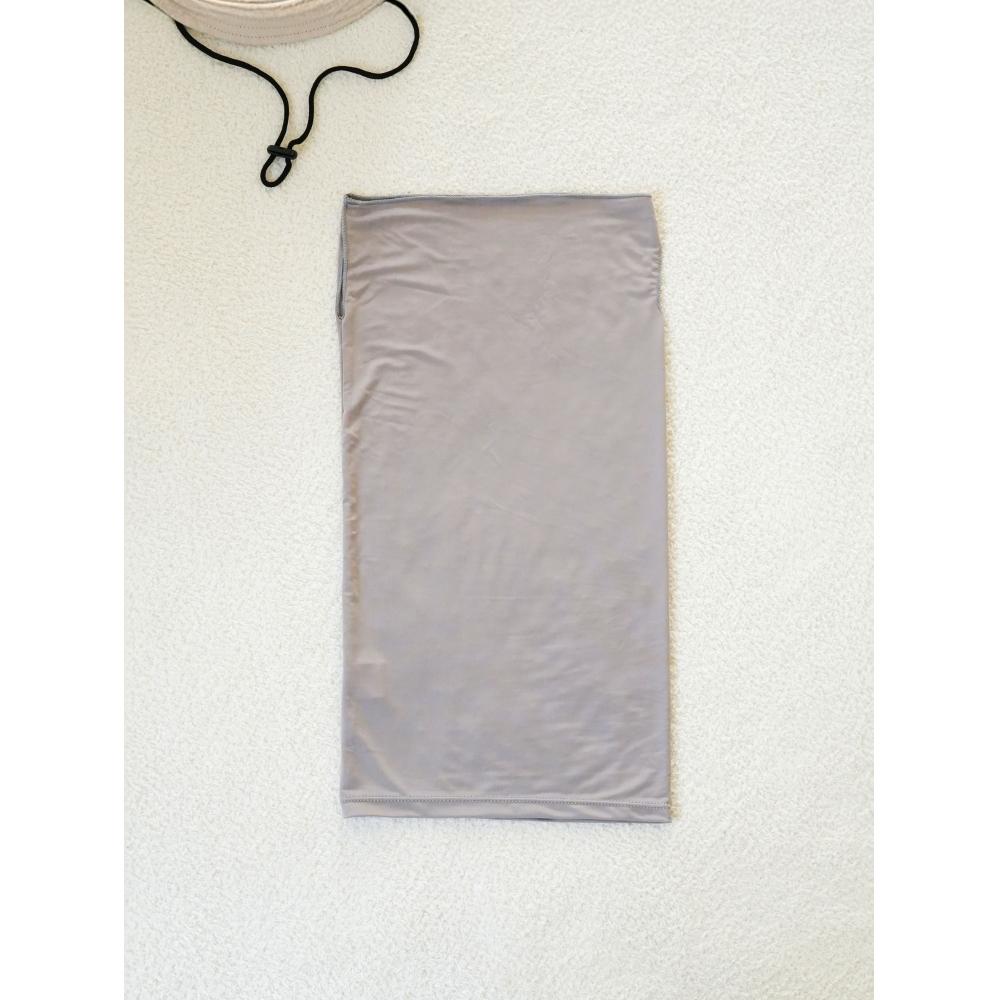 Daiso Cool Earring Sports Muffler Light Gray