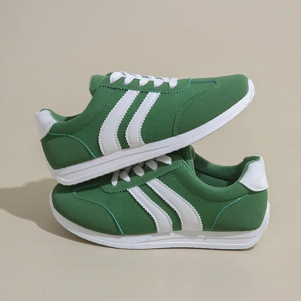 Ladies Shoes Front Lace-Up Women'S Vulcanize Shoes Fashion Color Matching High Quality Plus Size Ladies Casual Shoes 35-43