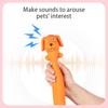 1 Pc Pet Rubber Sound-Producing Dog Toy Safe Easy Clean Chew Interactive Toy Suitable For Puppy Indoor Outdoor Training