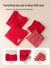 Children's Year of the Dragon Red Cotton Base Layer Set - Autumn/Winter Pajamas for Boys and Girls