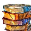 Painted Book Mug Resinz Novelty 3d Painted Books Coffee Mug Unique Colorful Resin Books Stack Coffee Cup Collection Gifts