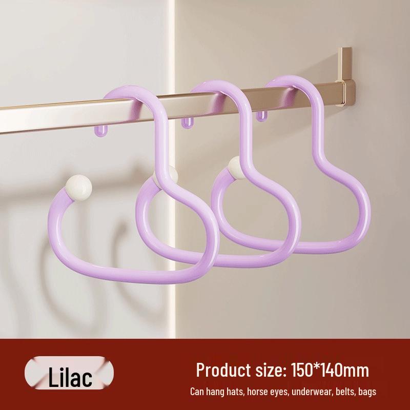 New Home Dopamine Hook: No-Punch Clothes, Hat, Belt & Scarf Storage Rack
