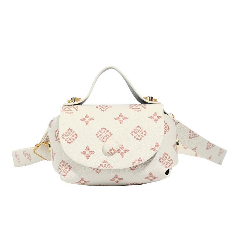 Small Pu Womens Crossbody Bag With Print Design Suitable For Daily Life Use