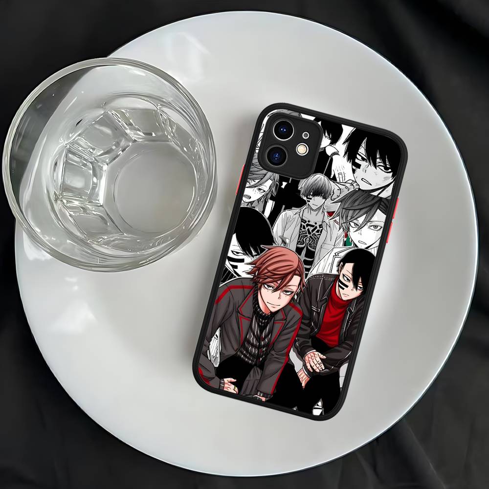 Hot Anime T-Tougen A-Anki For IPhone 16 Pro Max 15 14 13 12 11 XS MAX X Plus Candy Color Matte TPU Phone Cover