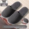 Luxury Washable Coral Fleece Slippers for Guests - Thick Sole, Ideal for Home, Salon, Autumn & Winter