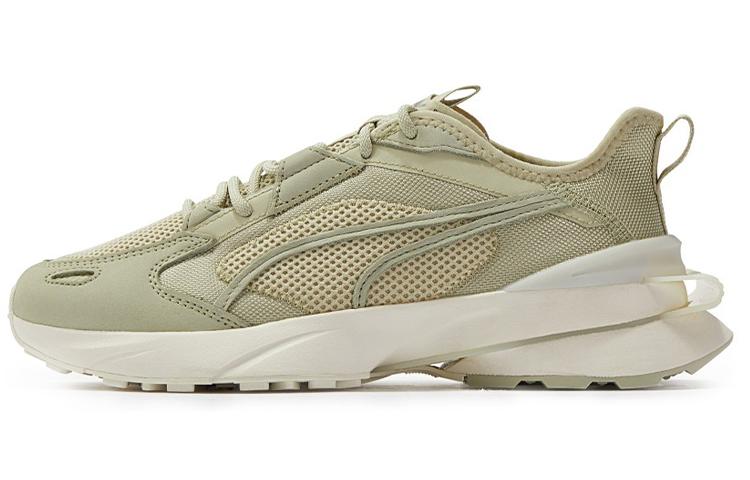 PUMA Pwrframe Op 1 Lth Athleisure Casual Sports Shoe Unisex Green 384032-02 36