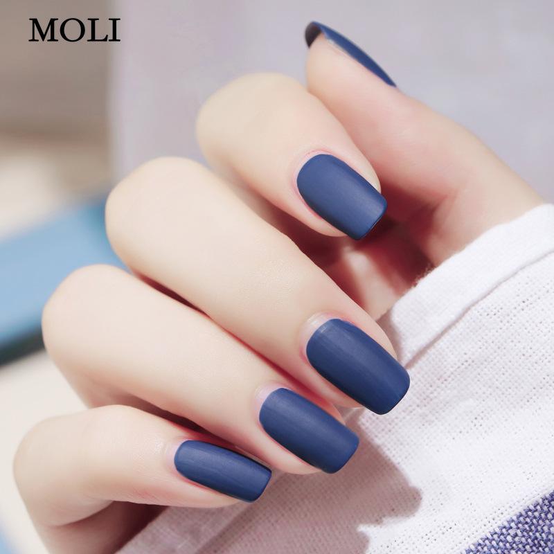 Fog Matte Nail Polish Lasting Non Peelable Scrub Colorless Transparent Bake Free Nail Enamel