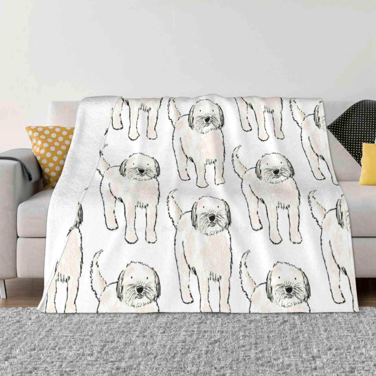 Apollo The Dog Latest Super Soft Warm Light Thin Blanket 30x40in