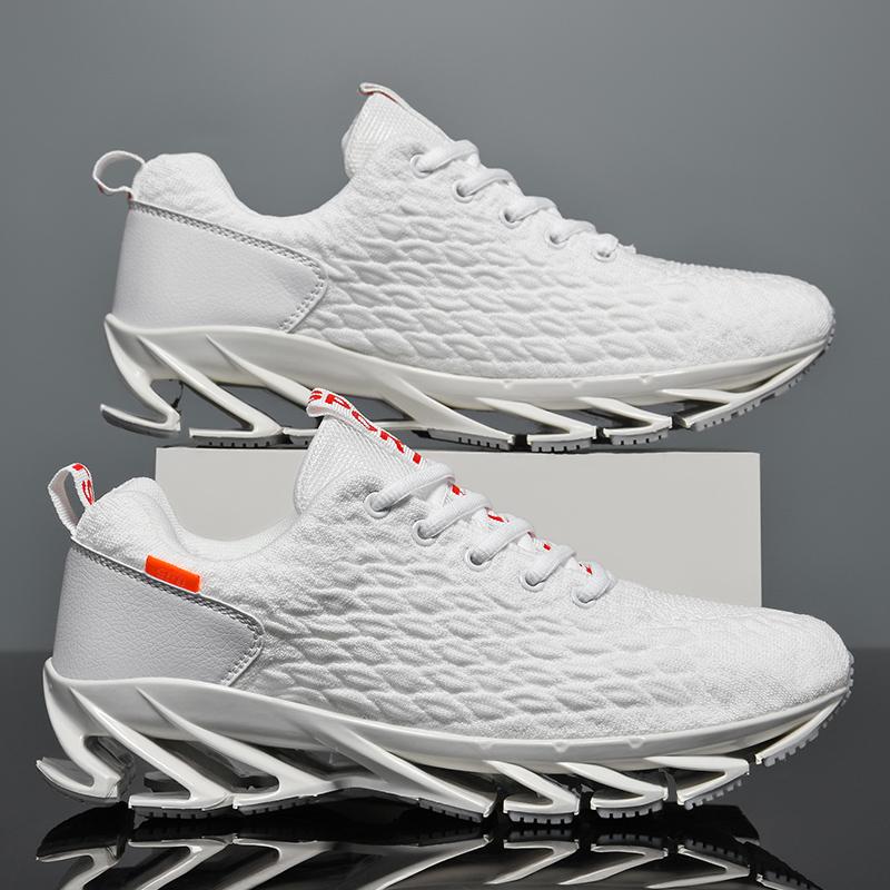 

Трендовые Повседневные Крутые Белые Кроссовки на Платформе для Ходьбы Мужская Обувь Хорошие Уличные Дышащие Большой Размер 47 Спортивные Кроссовки для Бега Женские 47 белый