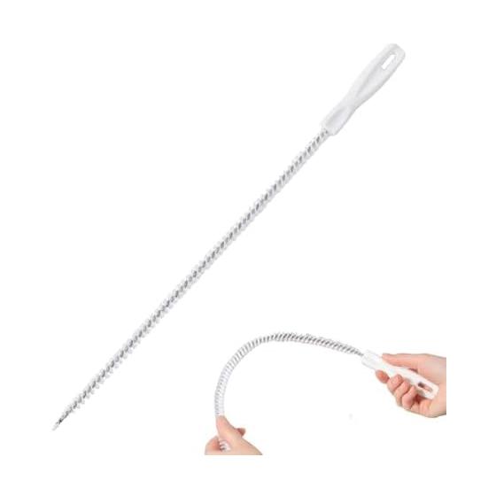 A hair remover that tangles and removes hair that has accumulated in the drains in the kitchen and bathroom | Flexible, bendable, flexible, portable,