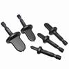 11Pcs HVAC Repairing Set Swaging Tool Drill Bits with 7/8 3/4 5/8 1/2 3/8 1/4 Inch Copper Tube Expander Drill Bit