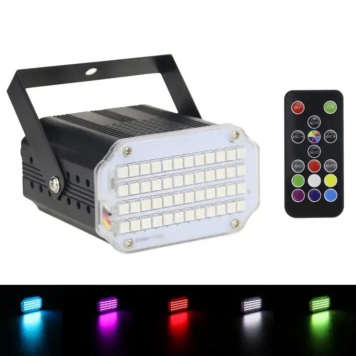 LED UV Strobe Lights Disco DJ Party Holiday Christmas Stage Lighting Effect Wedding Party Music Club Sound Activated Flash Light