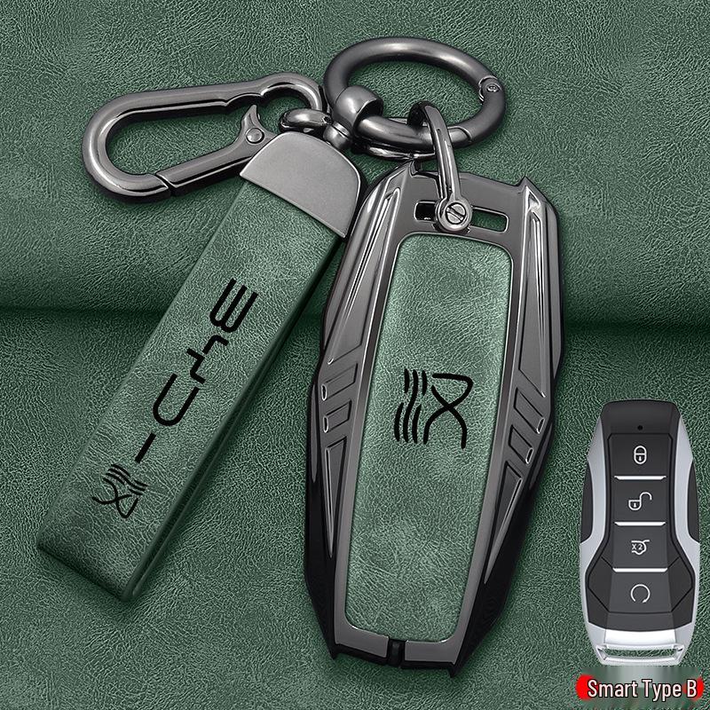2025 BYD Han DMI/EV Key Case: Men's & Women's Protective Shell Buckle