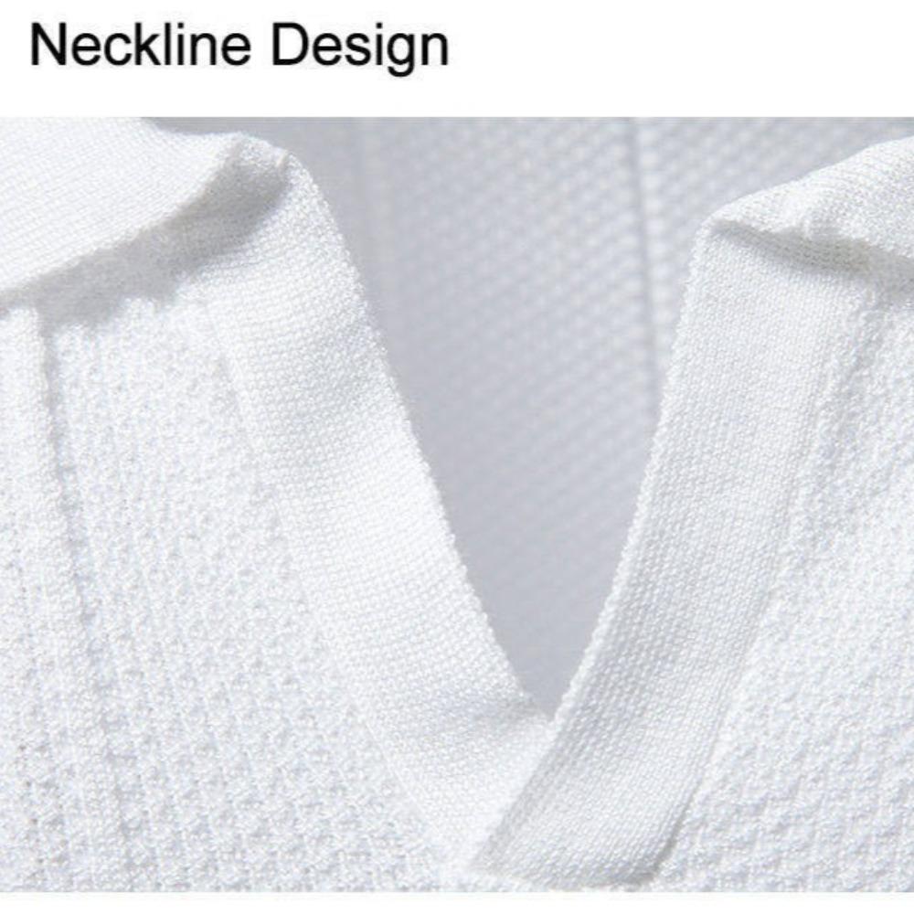 2026 Men's Casual Short-Sleeved T-Shirt - Solid Stripes - Fashionable Trendy Casual Fit Knitted Base Shirt