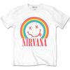 Nirvana - Happy Face Rainbow (T-Shirt)