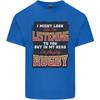 In My Head Im Playing Rugby Funny Unisexs Light Cotton TShirt
