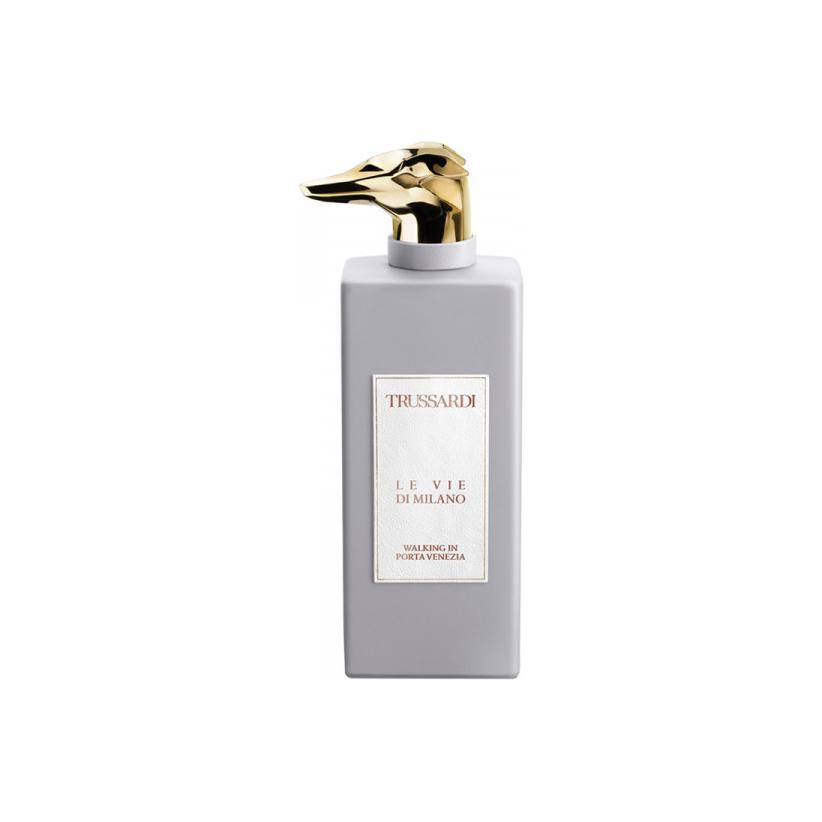 TRUSSARDI Stylish Beige Blue Wander Venice Doors Perfumes Woody Tones Eau De Parfum EDP Small Fennel Black Pepper 100ml