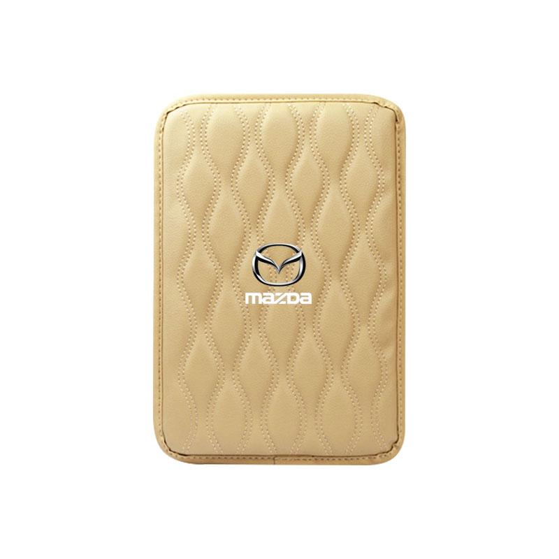 

1 шт. Шкіряні Автомобільні Накладки на Підлокітник Захисні Водонепроникні Подушки для Рук Для Mazda 3 6 CX5 2 CX3 CX9 MX5 RX8 Axela Demio MS CX5 2 Axela Demio MS GJI GH BK MP слонова кістка