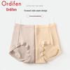 Ordifen Women's 3-Pack Pure Cotton Seamless Lace Mid-Waist Panties
