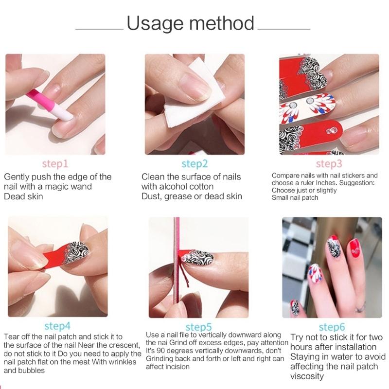 Glitter Nail Wraps for Women Nail Polish Strips Self Adhesive Nail Polish Stickers Fingernail Manicure Stickers