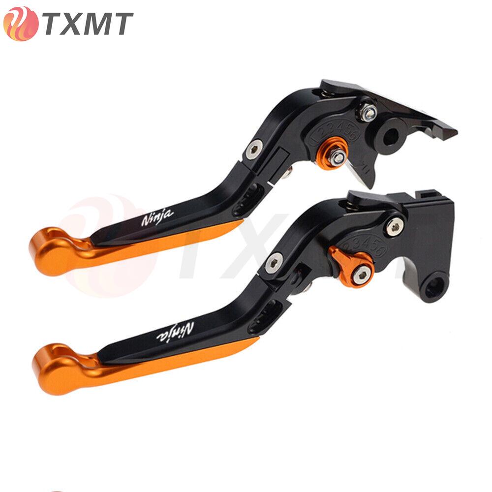 Brake Clutch Levers for Kawasaki Ninja 125/250R/300R/400 Handlebars