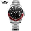 Winner Automatische Mechanische Herrenuhr Top Marke Luxus Drehbare Lünette Timer Leuchtendes Zifferblatt Datumsanzeige Männliche Klassische Armbanduhr
