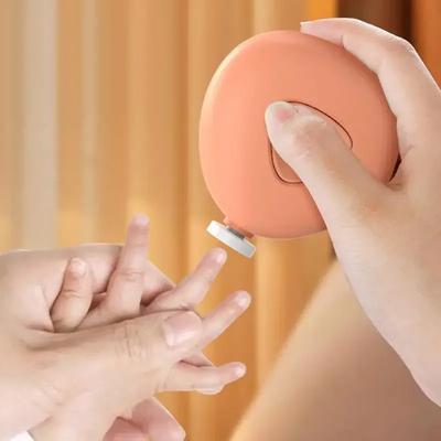 Portable Electric Baby Nail Trimmer Adjustable Speed Low Noise Safe Infant Nail Care Tool for Newborns Toddlers