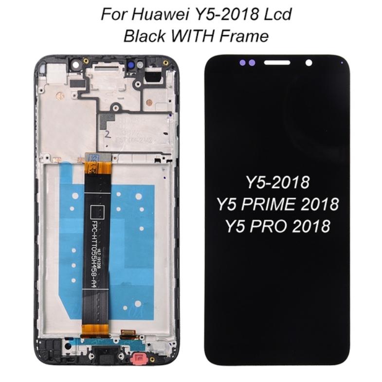 LCD cu cadru pentru HUAWEI Y5 2018 Y5 Lite Y5 Prime 2018 DRA-LX2 L01 L21 Ecran LCD cu ecran tactil