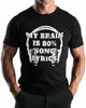 My Brain Is 80% Song Lyrics T-Shirt