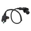 9mm Motorcycle Ignition Coil Stable High Performance Ignition Coil with Spark Plug Replacement for