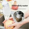40/50/100Pcs Universal Faucet Filter Cotton Anti-Splash Thickened Faucet Filter With T-Strap Tap Water Filter Bag