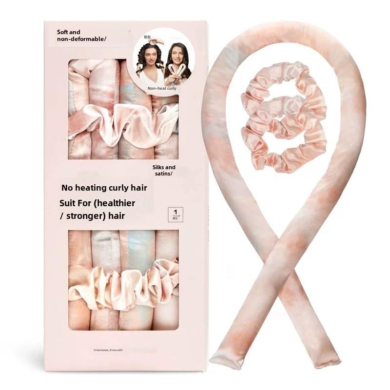 Heat-Free Lazy Waves Sponge Hair Curler: Gentle, Comfortable Sleep Styling