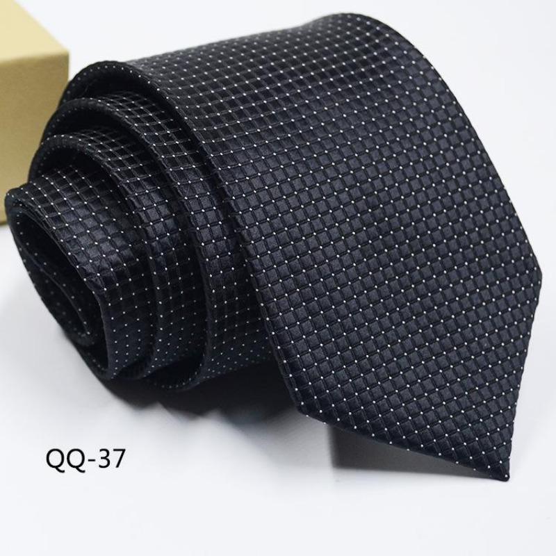 Men'S Dress Business Casual Professional Groom Wedding Best Man Striped Jacquard Fine Gentleman Men'S Premium Tie