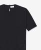 SAINT LAURENT Wool Crew Neck Short Sleeve Knit - Black / 800574Y76Iy1000